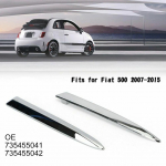 2 tk Auto Esiosa Kaitseraua &Uuml;lemine Liist Kroomitud H&otilde;bedane Riba Aastateks 2007-2015 735455041 735455042 CHINA