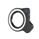 Kaasaskantava telefoni makro objektiivi r&otilde;ngasvalgusti telefoni objektiivi t&auml;itetuli 3200K/4400K/5600K v&auml;rvitemperatuur 5 must