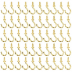 200 tk minikruvid konks Metallkruvi konksud taim lae riidepuu &otilde;ues stringid tuled S konks mitmeotstarbeline v&otilde;tmehoidja golden 10pcs