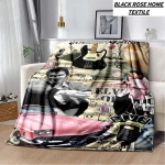 Moodne Kunst Retro 3D HD Prindiga E-Elvis-Presley Tekk Perekonna Magamistuba Pl&uuml;&uuml;sist Magamistekk V&auml;litingimustes Kontoris L&otilde;unapaus Voodilina 40x50in