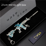 Mitmes stiilis M416 PUBG m&auml;ngup&uuml;stol metallist relvamudel Pan v&otilde;tmehoidja kokkupanemise osad sulamist kerge v&otilde;tmehoidja auto ripats kinkem&auml;nguasi