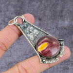 Mookaite Handmade 925 Sterling Silver Jewelry Pendant 2.85 o1h03