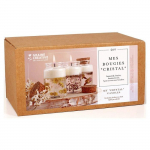 Kit DIY bougie - Graine Creative - Mes bougies Cristal - 3 pcs - Multicolore - Blanc
