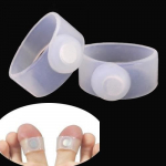 Paire de minceur silicone orteil magn&eacute;tique Anneaux perdre du poids Point