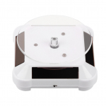 Solar Showcase 360 ​​p&ouml;&ouml;rlev plaadim&auml;ngija kella telefoni ehteekraaniga LED-valgusti(Valge) valge