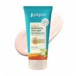 Pilgrim 5% C-vitamiini Brightening Ultra Light geel p&auml;ikesekaitsekreem SPF 60 PA++++ Austraalia Kakadu ploomiga | L&otilde;hnaainevaba | UVA/UVB | 45 ml
