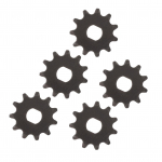 5 TK T8F 11T esiketiratas terasest vastupidav elektriline t&otilde;ukeratas 11T ketiratas 43cc 47cc 49cc Mini jaoks