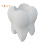 Hambaharja alus, suur vastupidavus, suur mahutavus, hambakujuline mitmeotstarbeline hambapasta kirjatarvete konteineri t&ouml;&ouml;laua korraldaja valge