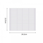 Plastikust sushikardin DIY silikoonist Sushi rullmatid Kodune pestav korduvkasutatav sushirulli vormimatt Toidurulli riisikoogi rullpadi valge