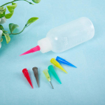 1 tk 50 ml moosiv&auml;rvi pressimispudelid 7 otsikuga mitmeotstarbeliseks kasutamiseks Jam Pot Cake Tools Joonistust&ouml;&ouml;riistad onesize