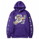 New Gear Fifth Luffy tr&uuml;kitud Anime kapuutsid Sun God Graphic 90ndate pullover vabaaja t&auml;navar&otilde;ivad unisex s&uuml;gis- ja talver&otilde;ivad S