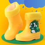 Lastejalatsid Beebi Veekindlad Vihmasaapad Poistele T&uuml;drukutele V&auml;ikelaste Libisemiskindlad Multifilmid Kummist PVC Pahkluu vihmasaapad 26-27