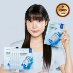 Wellage Real Hyaluronic Blue Ampoule Mask 5 sheets