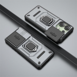 Redmi Note 13 4G jaoks libistatava objektiiviga s&otilde;rmusehoidikuga soomustatud telefoni&uuml;mbris Xiaomi Redmi Note13 Note 13 4g jaoks, kukkumiskindel kaitsev tagakaas For Redmi Note 13 4G