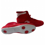 Vabamaadluse treeningjalatsid - Hiina v&otilde;istlus- ja vabamaadluse jalatsid 45 punane