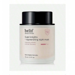 belif Super Knights Regenerating Night Mask 75ml,Wrinkle Care Firming K-Beauty,Deep Hydration,Anti-Aging