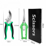 P&uuml;gaja Aia K&auml;&auml;rid Komplekt Professionaalsed Teravad M&ouml;&ouml;dap&auml;&auml;sup&uuml;gamisk&auml;&auml;rid Puude L&otilde;ikurid Sekaatorid K&auml;eshoitavad L&otilde;ikurid Aia jaoks Noka K&auml;&auml;rid 1 set roheline