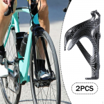 2 Pieces Bike Water Bottle Holders Bicycle Cages, Universal, Easy to Install, Drink roosa
