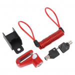 Ketaspiduriga rattalukkude komplekt Alumiiniumsulam Vargusvastane Turvalisus Rattaketta pidurilukk M365 Pro jaoks