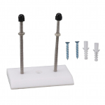 Rula riidepuu Vastupidav akr&uuml;&uuml;list vertikaalne ujuva efektiga Suure stabiilsusega rula seinakinnitus puhas