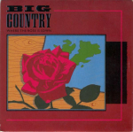 7-tolline plaat BIG COUNTRY - Where The Rose Is Sown MER185 Mercury 1984 UK Rock Kasutatud