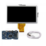 6,5-tolline AT065TN14 50-pin kaasaskantav LCD-ekraan Universaalne DIY Type-C Mini HDMI draiveri juhtpaneel Raspberry Pi PC-monitor
