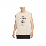 Nike Logo &Uuml;mmarguse kaelusega varrukateta T-s&auml;rk Meeste topid Helebeež HJ3688-110 2XL