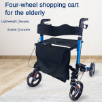 Eakate nelja rattaga k&otilde;ndimisabiauto, reguleeritava k&otilde;rgusega ostuk&auml;ru koos hoiukotiga Pidurite ja laiendatud istmepatjadega majapidamises k&auml;imise abivahendid