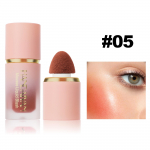 HANDAIYAN 6 Colour Matte Liquid BlushEasy to apply long lasting waterproof blush sponge brush head 01