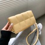 Lihtne naiste &otilde;lakott, PU-nahast ruuduline Crossbody v&auml;ike kandiline rahakott 20.5*7*12cm