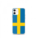 Coque T&eacute;lephone Drapeau Su&egrave;de &ndash; iPhone 12 mini