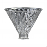 Coffee Dripper Heat Resistant Clear Easy Brew to Clean Drip Maker Funnel Cup for Filter Cup