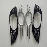 1 paar Auto Esitulede Udutule Iluv&otilde;re Katte Trimm Mercedes-Benz E-CLASS W211 07-09 jaoks