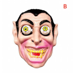 Horror Joker Scary Mask Cosplay Kiiver Halloweeni peokost&uuml;&uuml;m Mask Rekvisiit Masquerade Ghost N&auml;omask peokaunistuseks vampiiri mask B