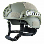 Kiiver FAST Kiiver MICH2000 Airsoft MH Taktikaline Kiiver V&auml;litingimustes Taktikaline Paintball CS SWAT Ratsutamine Kaitsevarustus roheline