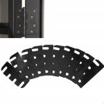 10 Pieces Door Hinge Shims for Repair,Easy to Install,Sturdy Accessories,4 inch Spacer Gasket