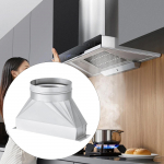 Torus&uuml;steemi jaoks tsingitud kanalite &uuml;lemineku ventilatsiooniava &uuml;hendusadapter