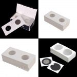 pieces (20.5mm17.5mm) Cardboard Coin Holder Card 2x2 Mega