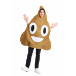 Halloweeni kakerdaja ja kaka &uuml;likond: Naljakas Cosplay Kost&uuml;&uuml;m T&auml;iskasvanutele ja Lastele, T&auml;iuslik Vanema-Lapse Pidudeks One Size brown