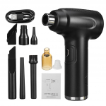 60W 11.1V 50000RPM 6000mAh Juhtmeta &Otilde;hupuhur Suru&otilde;hu puhur Arvuti Klaviatuuri S&uuml;learvuti Kaamera jaoks Laetav Puhastust&ouml;&ouml;riist 3-&uuml;hes must