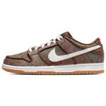 Nike Dunk Low Pro Premium SB Paisley Unisex tossud Pruun DH7534-200 42 white