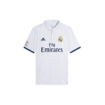 Adidas Real Madrid 2016-2017 Koduv&auml;ljaku F&auml;nniversiooni S&auml;rk T&auml;helogoga Triipudega Meeste S&auml;rk Valge S94992 M