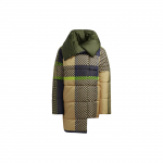 Adidas Originals X Ivy Parki koost&ouml;&ouml; k&otilde;rge kaelusega ebakorrap&auml;rane puuvillane jakk Talvine paaristiil Meeste jakk Light-Chen-Gold HE3749 S