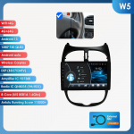Ossuret Snapdragon 6115 Autoraadio Autoradio PEUGEOT 206 206SW 206CC 2001 - 2008 jaoks Carplay Android Auto multimeedia GPS 360 kaamera Stereo W5 8Core 4G 64G A