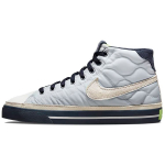 Nike Court Legacy Mid Libisemiskindlad Vastupidavad K&otilde;rge s&auml;&auml;rega Rula Tossud Naiste Tossud Sinine Valge DO2340-914 36.5