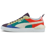 Puma Suede Bloc Wtformstrip V&auml;rvilised Kerged Madalad Tennised Unisex Tennised Lilla Sinine Roheline 381184-01 45