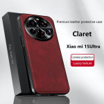 Xiaomi 15 Ultra &uuml;mbris Magnetiline Elegantne Nahast Kulumiskindel Objektiiv T&auml;ielikult Kaetud Libisemiskindel Servakate Kest xiaomi 15 ultra
