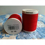 Fil &agrave; coudre - GUTERMANN - GUT 701939 0156 - Polyester - Rouge carmin - 1000m punane