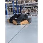 Suure suurusega kaldkontsaga lahedad sussid suve uued retro platvorm Rooma sandaalid naiste kala suuga muffin sussid 43