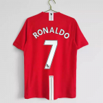 Man United 07-08 Retro Ei. 7 Ronaldo s&auml;rk - L&uuml;hikese/pika varrukaga, Kodu/V&otilde;&otilde;rsil, Premier League & Meistrite Liiga. M